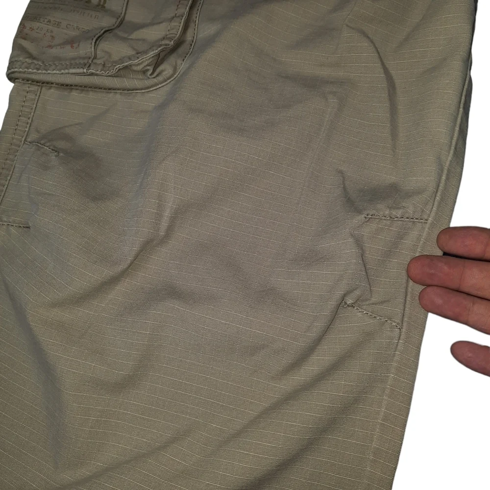 Eddie Bauer EB20 Ripstop Heritage Cargo Pants Tan SZ 38x32